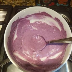 Blueberry cream cheese low-carb, Keto filling